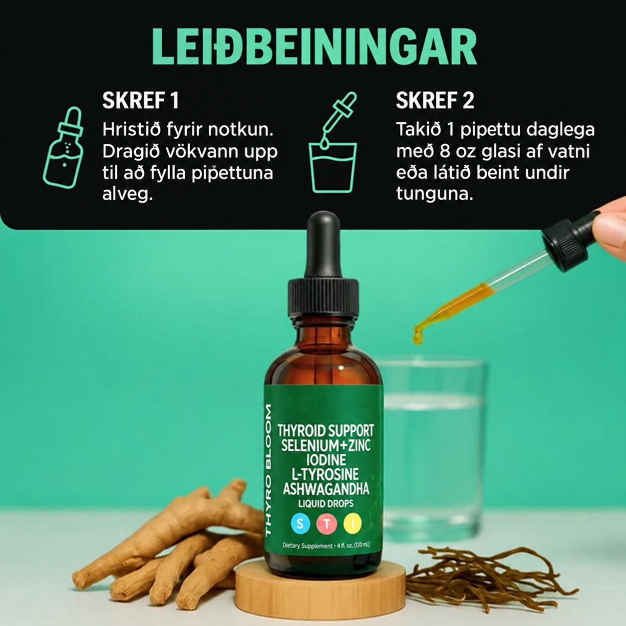 Vitanorex – Dropar til stuðnings við skjaldkirtilinn